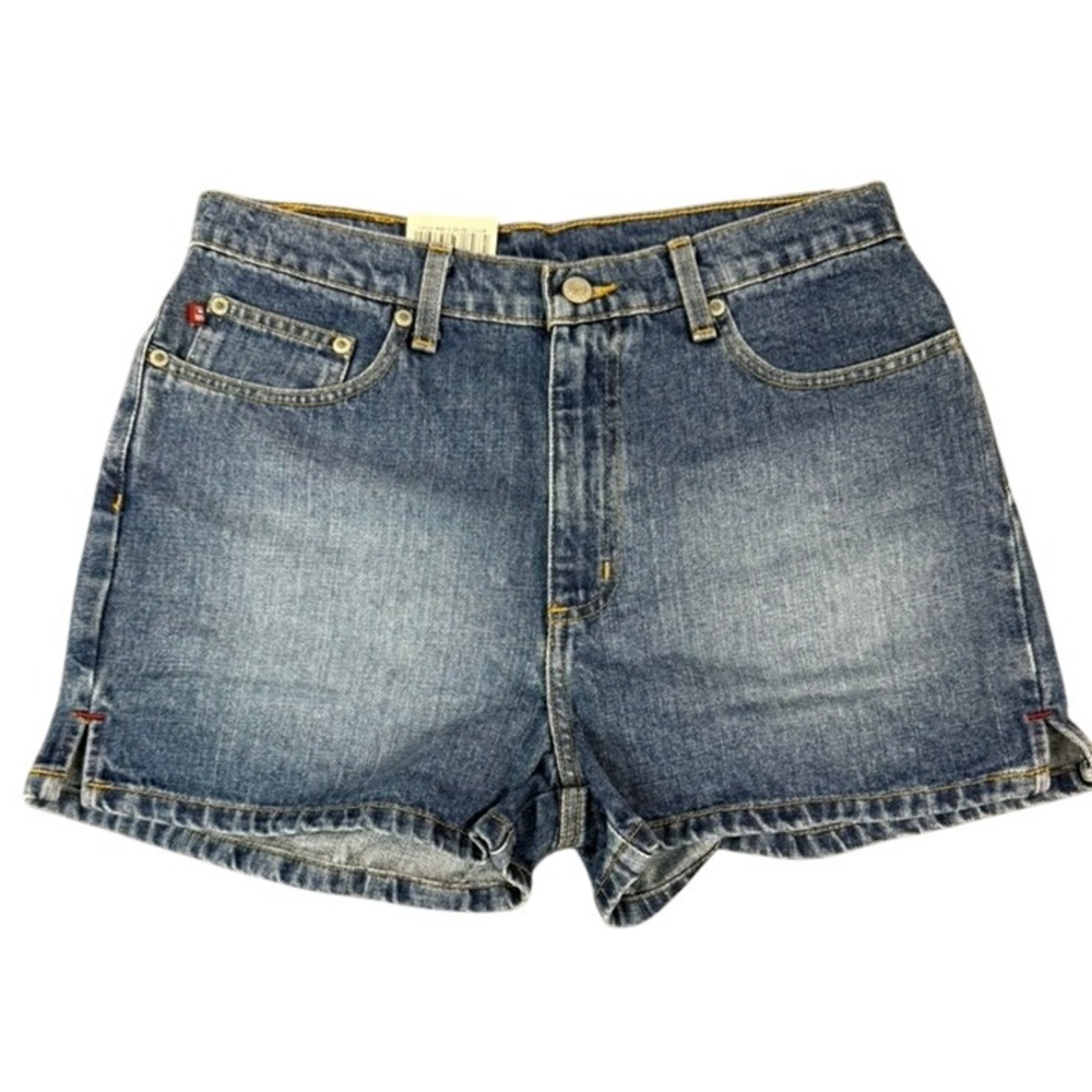 VTG Polo Jeans Co Ralph Lauren Weekender Denim Shorts Blue Women Size 10 NWT